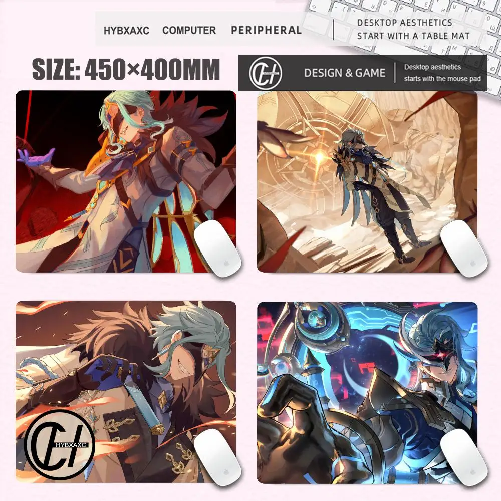 The Doctor II Dottore Mouse Pad 22X18 Computer Accessories Office Game Table Mats Rubber Anti-slip Mousepad Small Decor Desk Pad