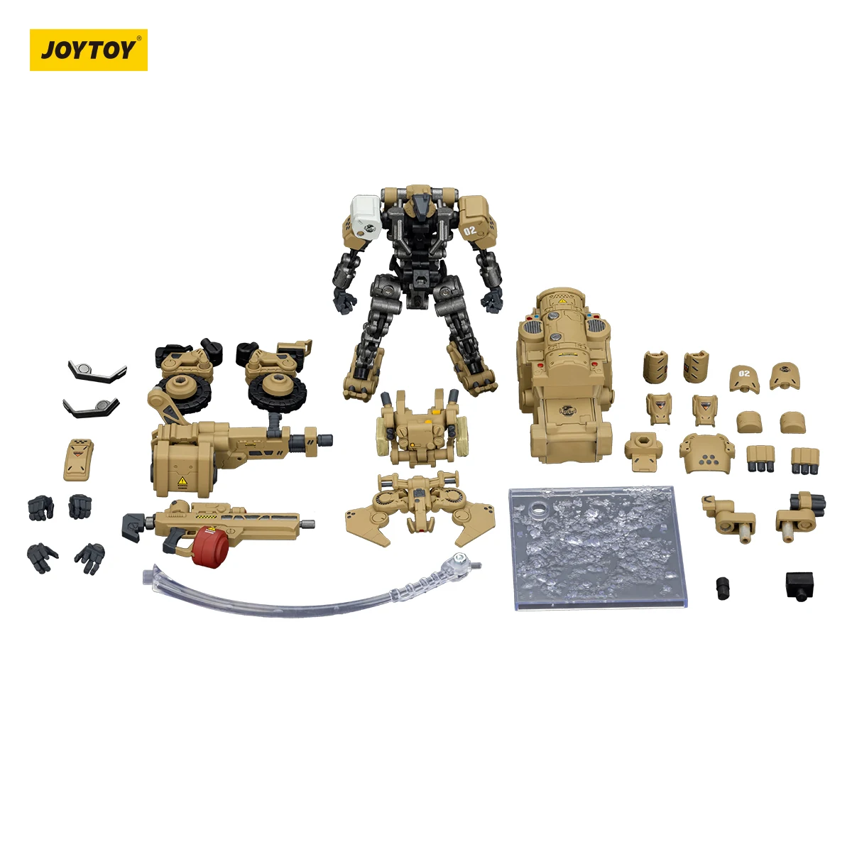 JOYTOY 1/25 ตัวเลขการกระทํา Mech กลัว XS-01 Night Raid ประเภท XS-02 Assault ประเภท XS-03 ยุทธวิธีประเภท