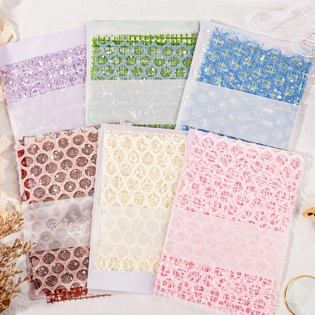 ถุงกระดาษวัสดุผสม 90 แผ่น/3 แพ็ค กระดาษน้ําหนักเบา สามารถฉีกขาดด้วยตนเองสําหรับเขียน เหมาะสําหรับตกแต่ง DIY