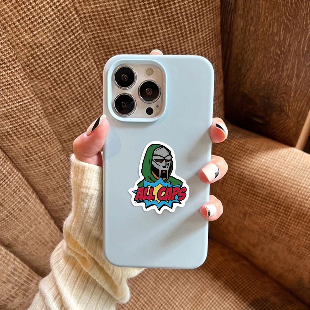 50pcs MF Doom StickerS DIY Diary Laptop Luggage Skateboard Graffiti Decal Fun Stylish Classic Toy