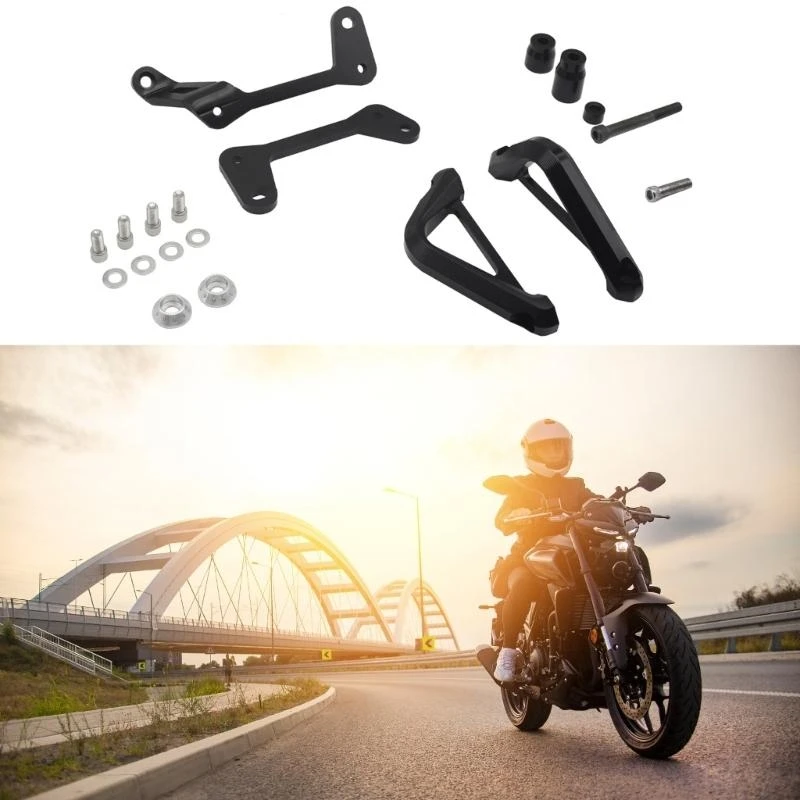 652F Fit for MT-09 MT-09SP TRACER 9 TRACER 9GT 2021 2022 Motorcyle Side Engine Bumper- Fairing Frame Frame Slider