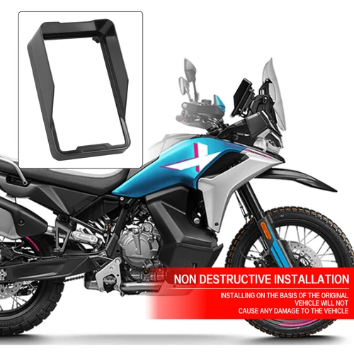 Imagen 2 del producto Para CFMOTO 800MT-X 800MTX 2024 2025 accesorios de motocicleta cubierta de visera pantalla de instrumento protector de sombrilla tablero de protección