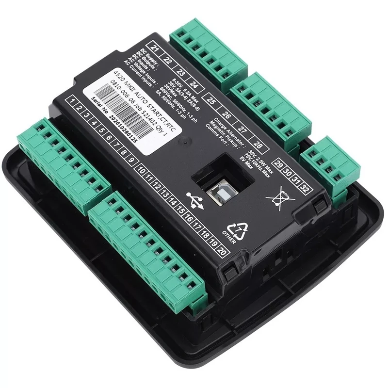 Reemplazo de controlador para generador DSE4520MKII, Panel de módulo de Control