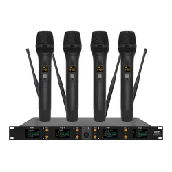 ERZHEN Professional UHF wireless microphone system handheld lavalier microphone home karaoke party stage microphone wireless