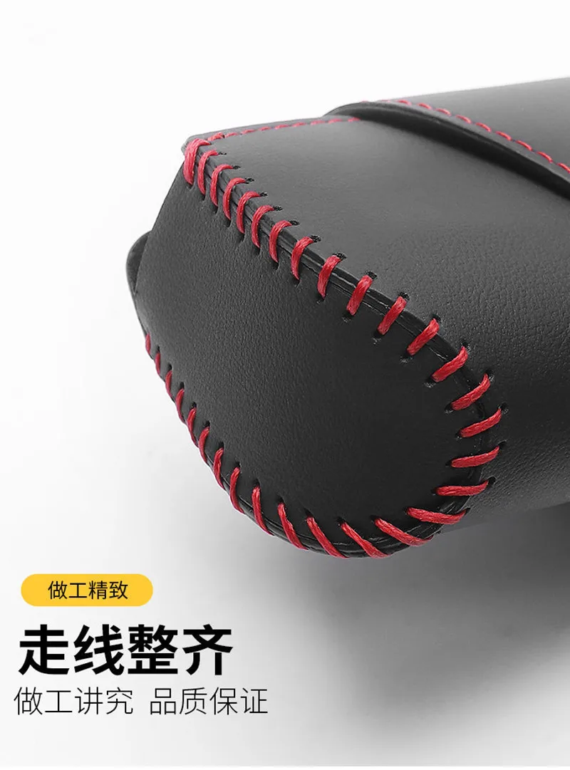 Car Visor Sunglasses Case Clip Hanger Magnetic Fastener Sunglasses Holder PU Leather Storage Box  For Infiniti Ford  Pontiac car