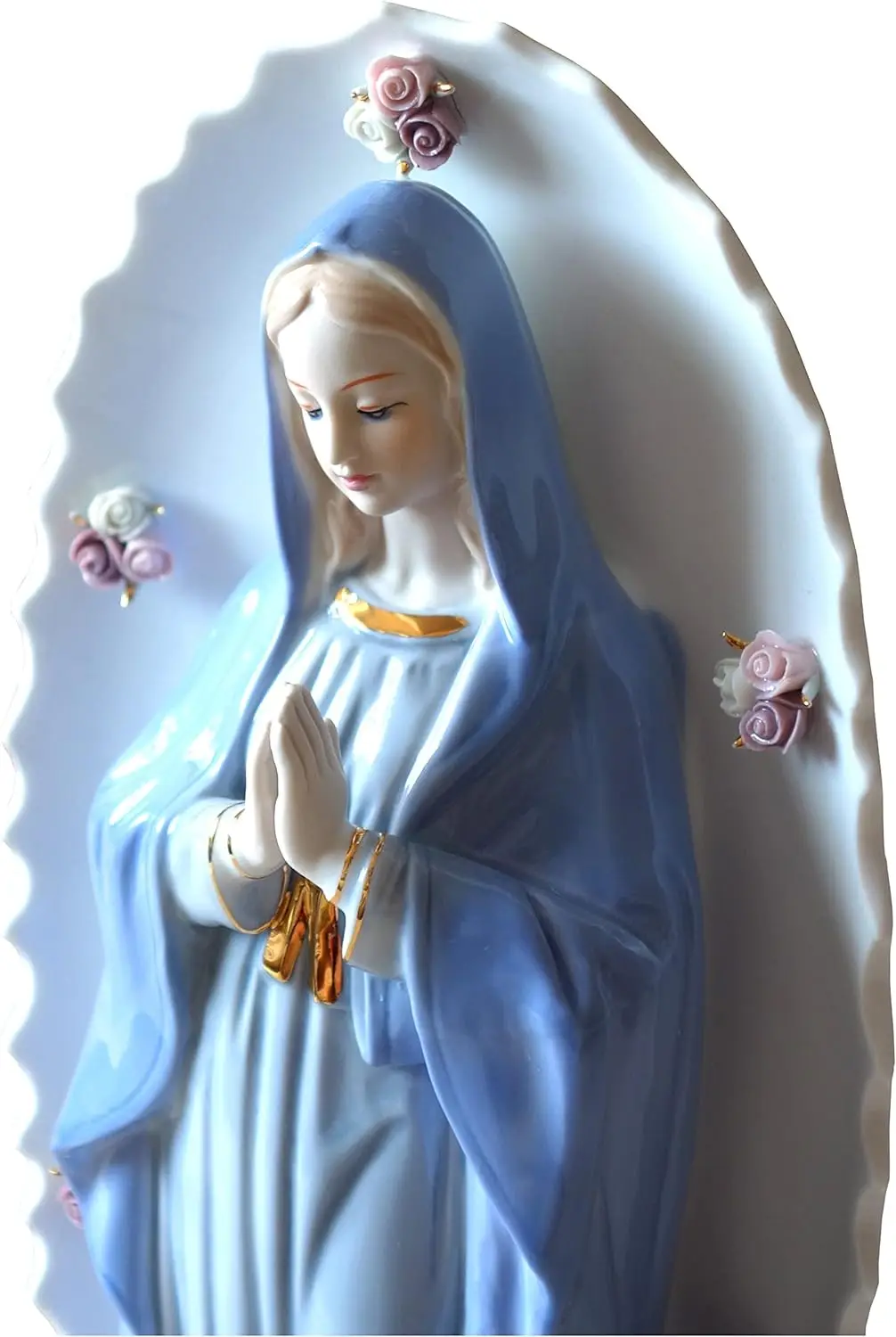 Our Lady of Guadalupe Virgin Mary Statue 12 inch Catholic Gift