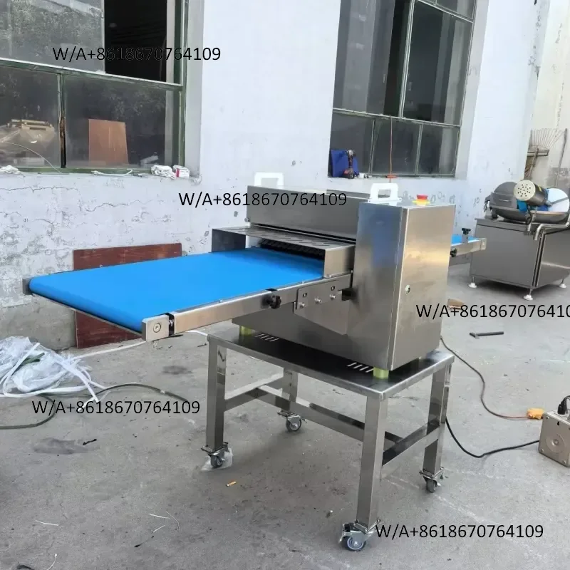 CE Automatic Meat Cutting Machine Chicken Beef Pork Strip Cutter Conveyor Type Meat Processing Machine