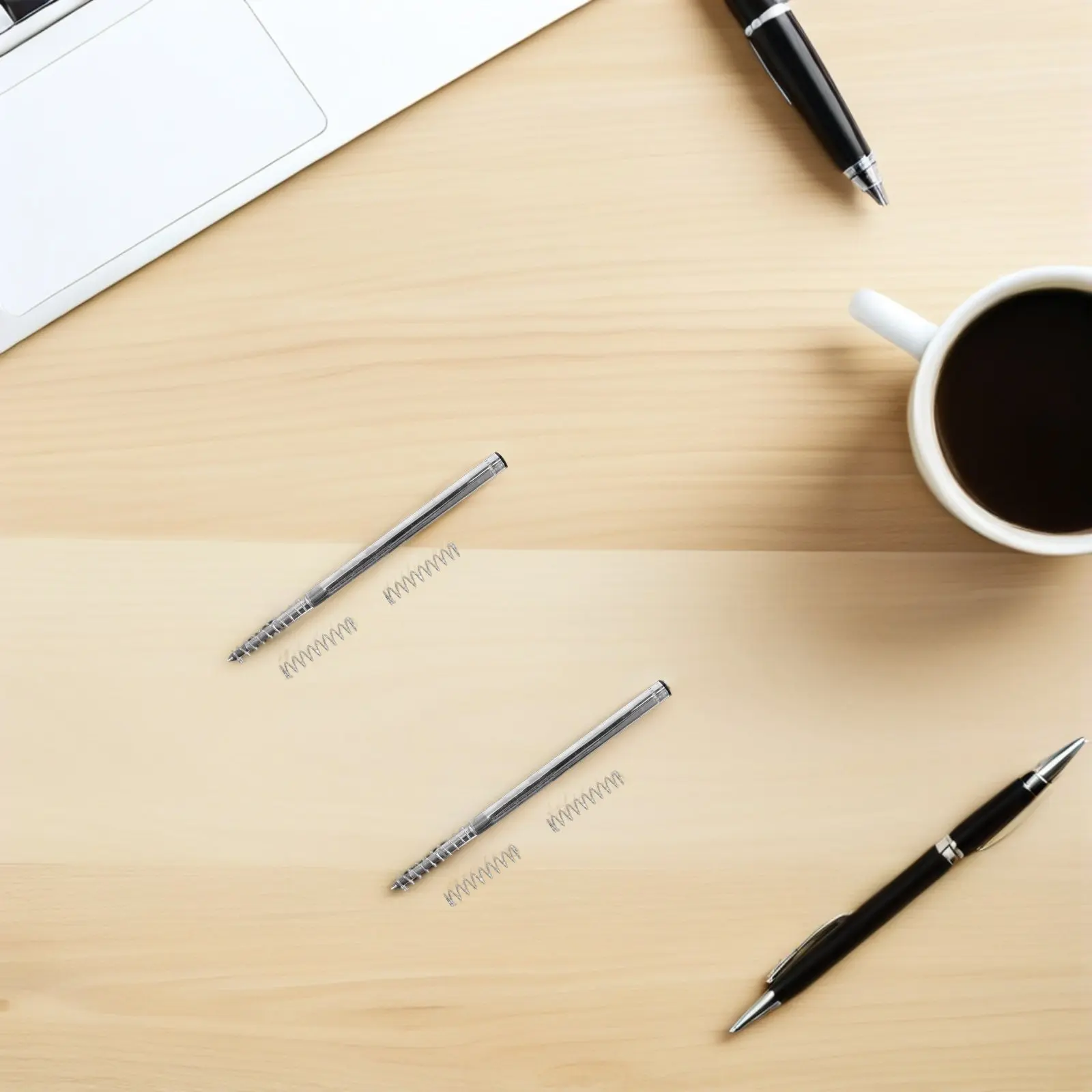 

20Pcs Ballpoint Pen Core Spring Stainless Steel Compression Spring Replacement Writing Tool Pen Springs Bulk for Repair