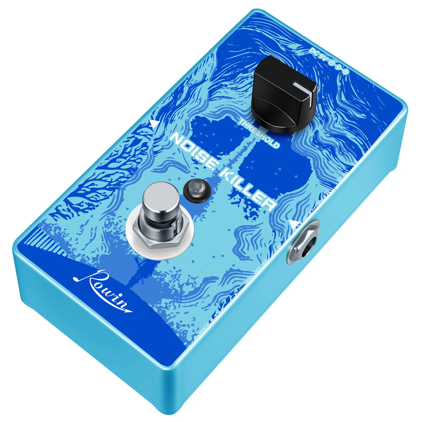 RE-03 Noise Gate Guitar Pedal Noise Killer Guitar Pedal Noise Suppressor Effect True Bypass Pedal for Electric Bass Guitar