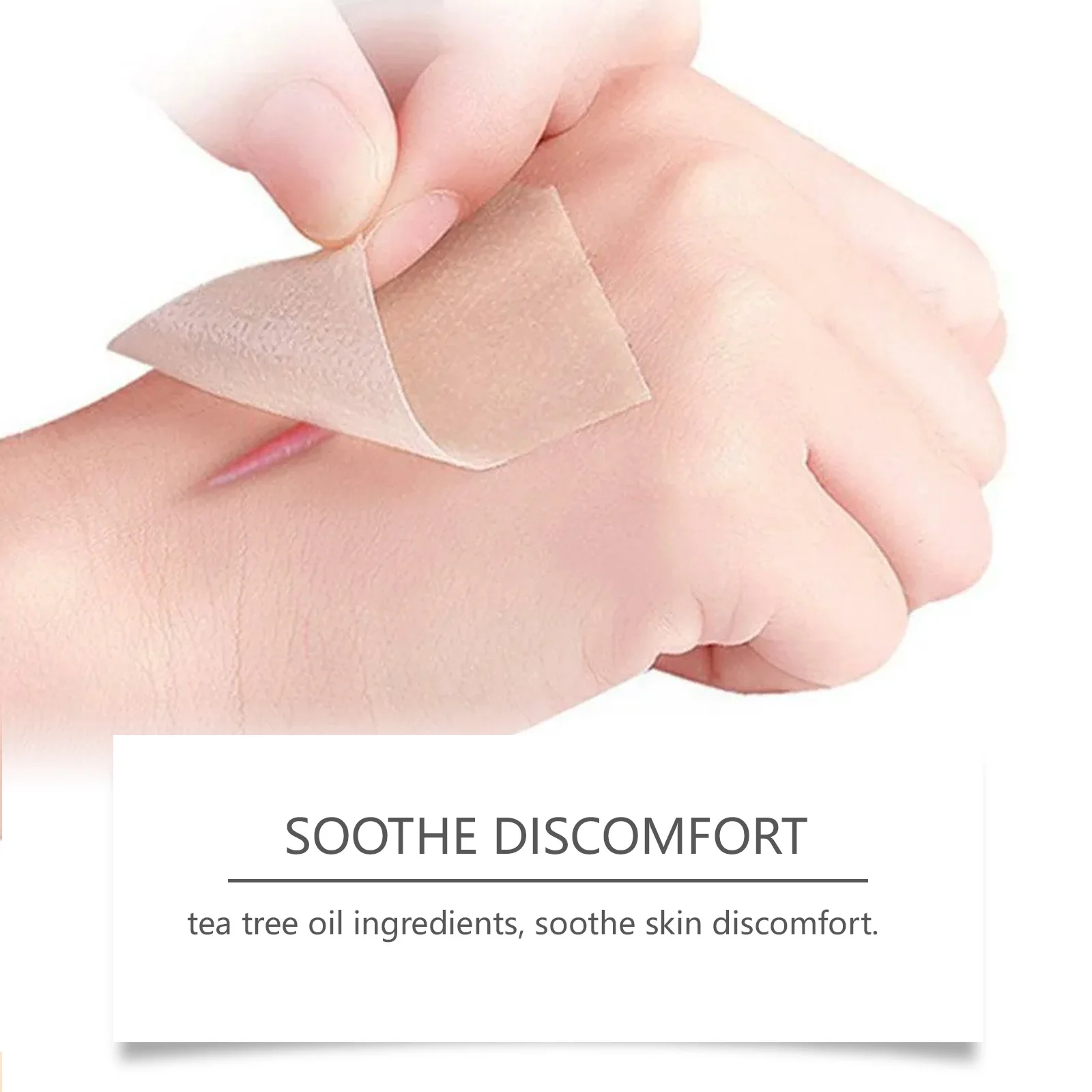 Silicone scar patch, breathable and moisturizing, cut the size at will, used to dilute cuts, caesarean section scars, etc.