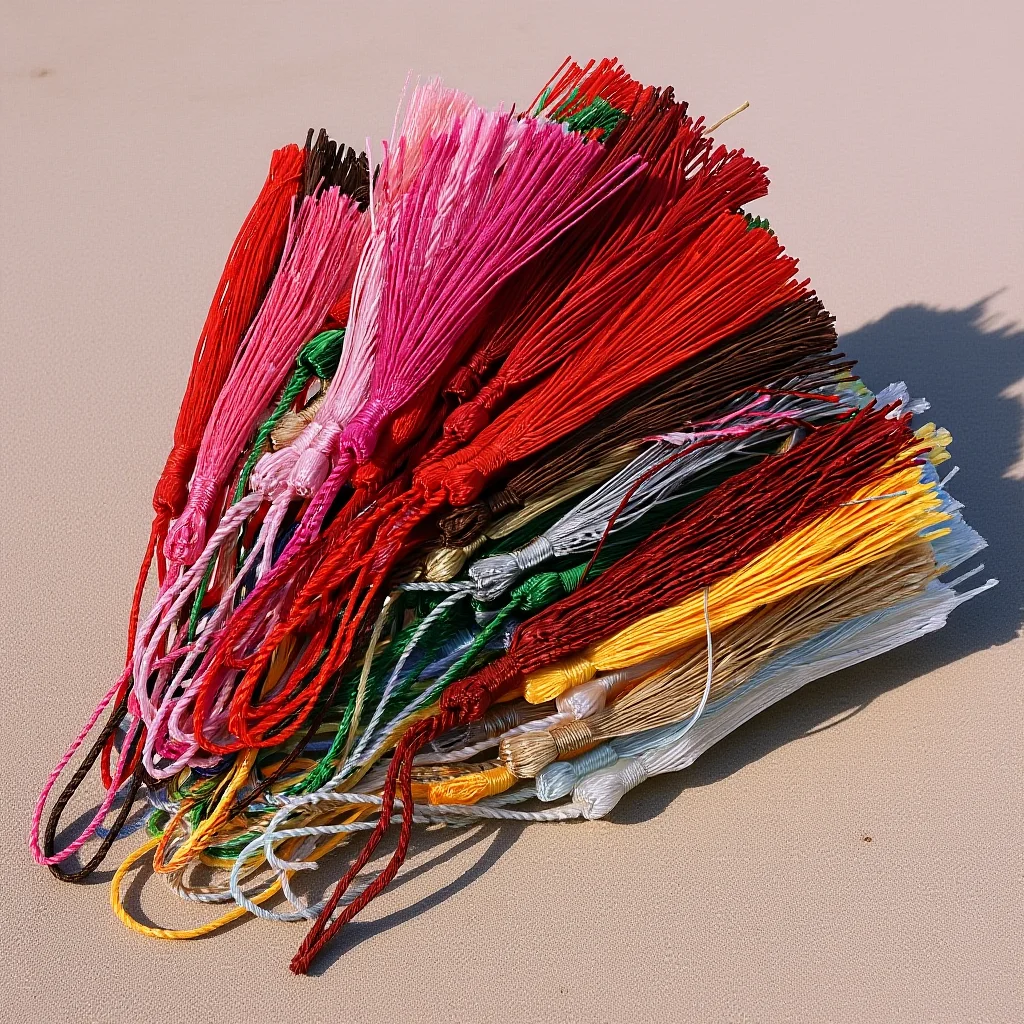 

50Pcs Colorful Chinese Knot Tassel Premium Polyester Tassel for Handbag Tag Wedding Favor Gift Decoration DIY Accessories