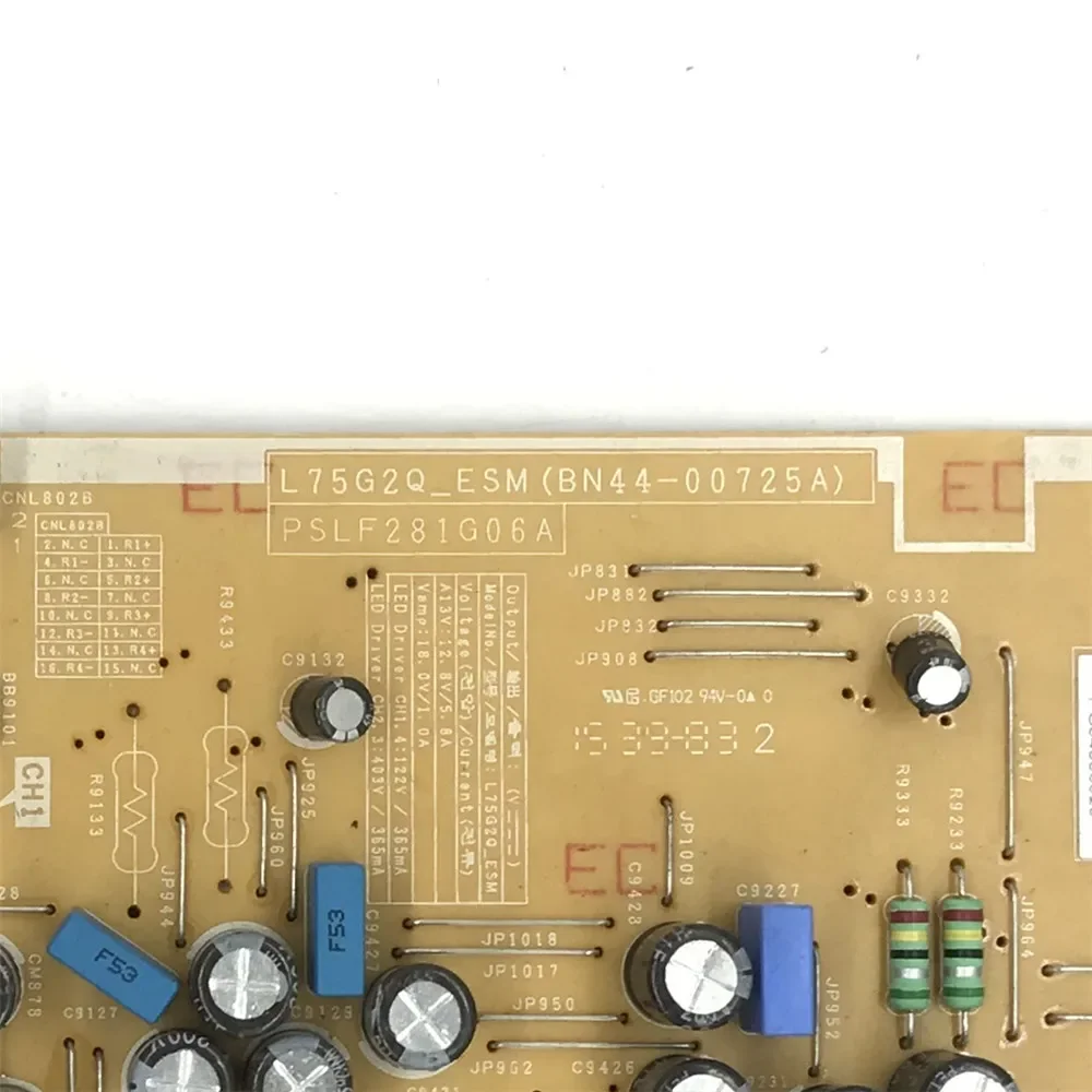 BN44-00725A L75G2Q_ESM PSLF281G06A Power Supply Card for TV UN75H7150AFXZA Power Supply Board Professional Accessories