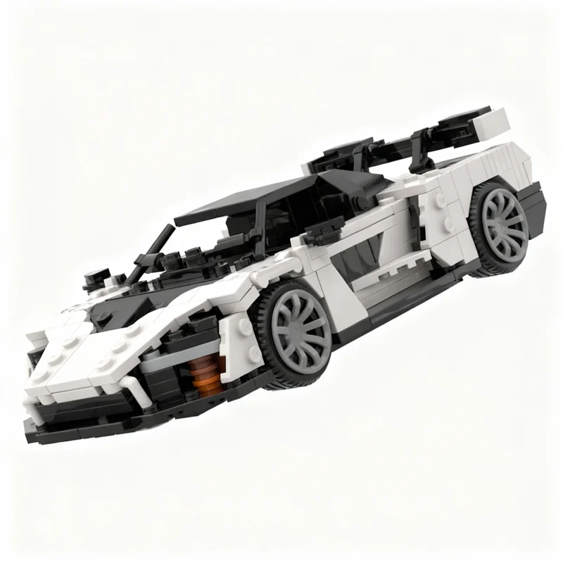 ตัวต่อรถ McLarenesd Senna 395 ชิ้น ของเล่นสร้างสรรค์ ชุดตัวต่อเสริมพัฒนาการ ของขวัญคริสต์มาส ของขวัญวันเกิด