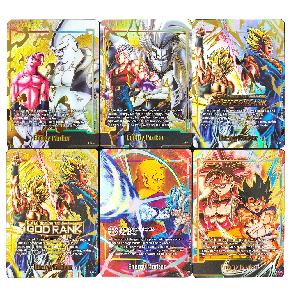 

63X88 мм Diy английская версия Dragon Ball Limited Energy Collection Card Color Flash горячее тиснение Tcg аниме карты подарочные игрушки
