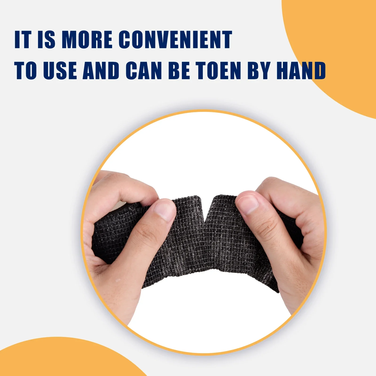 5/10/20 قطعة أسود جودة عالية مقاوم للماء ذاتية اللصق الوشم اكسسوارات الساخن لينة القطن الوشم لوازم قبضة الوشم ضمادة