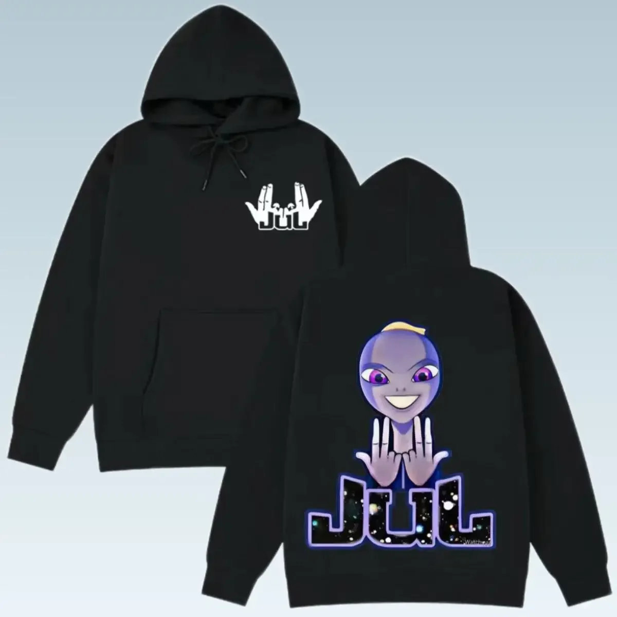 2025 Hoodie Männer Frau Lose Kleidung Hip-Hop Sweatshirt Lange Ärmel Unisex Modedesign Pullover Modetrend Hoodie mit
