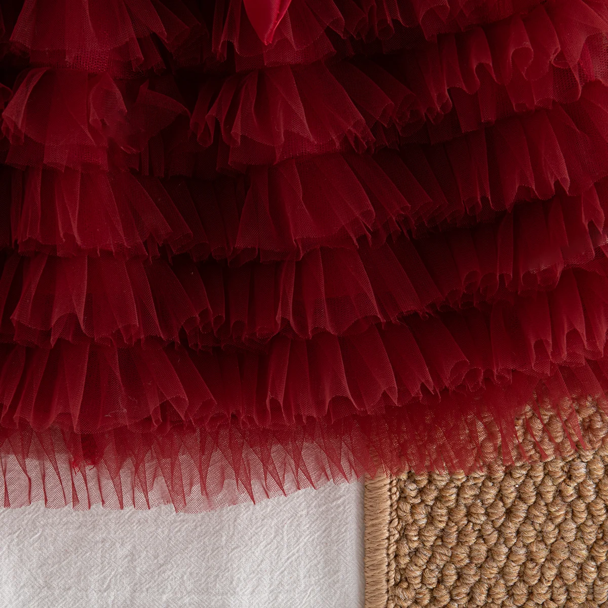 Платья для девочек, зимнее хлопковое платье с цветными блоками и бантом, блестками, сетчатое платье с длинными рукавами для маленьких девочек, милая и пушистая рождественская одежда для малышей