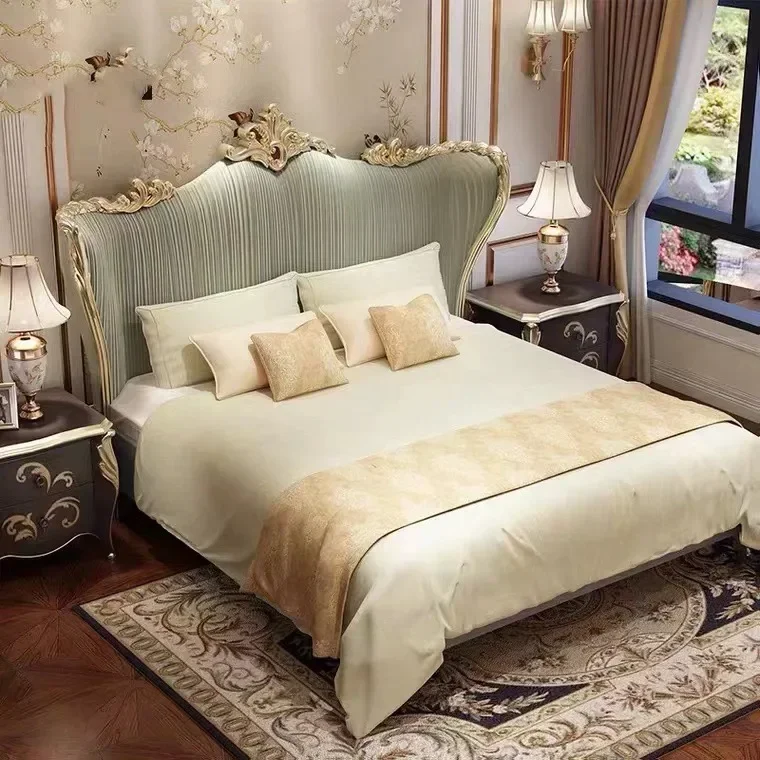 Luxury Queen Beds Onoffer ﻿ Modern Nordic Double Bed Marriage Bedrooms Dorm Room Essential Complete Bedroom Furniture 180x200cm