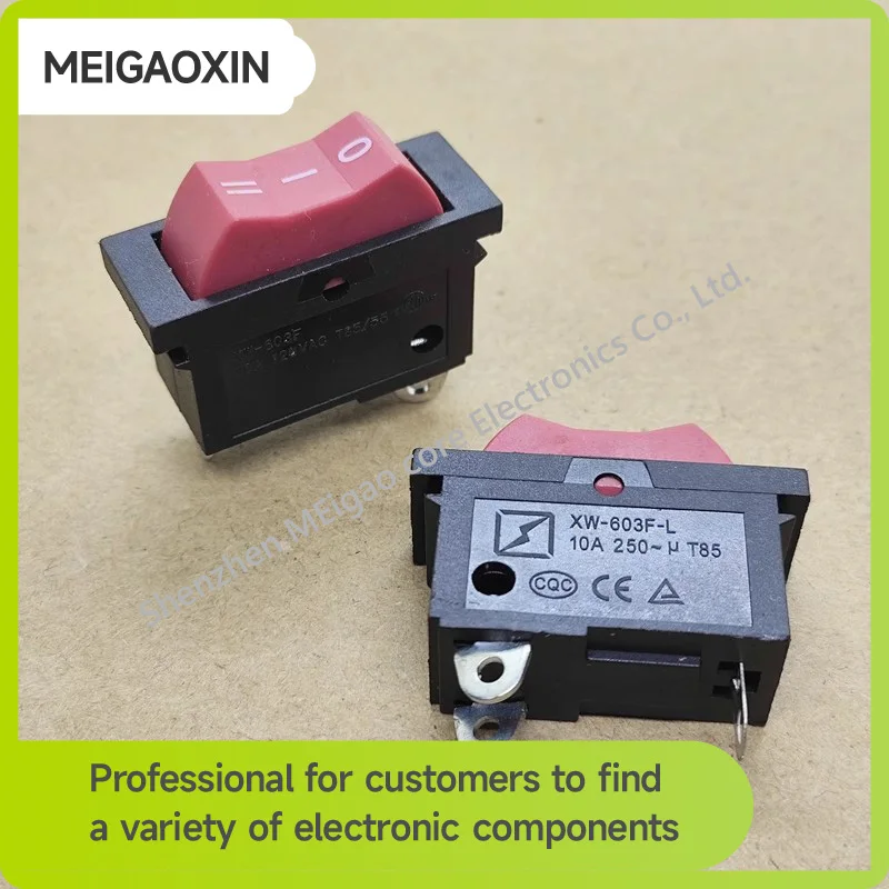 1~5pcs XW-603 Heat Gun Power Switch Three-Speed Boat Gear Switch 10A for Blow-Dryer Blow-Dryer - Electrical Appliance Spare Part