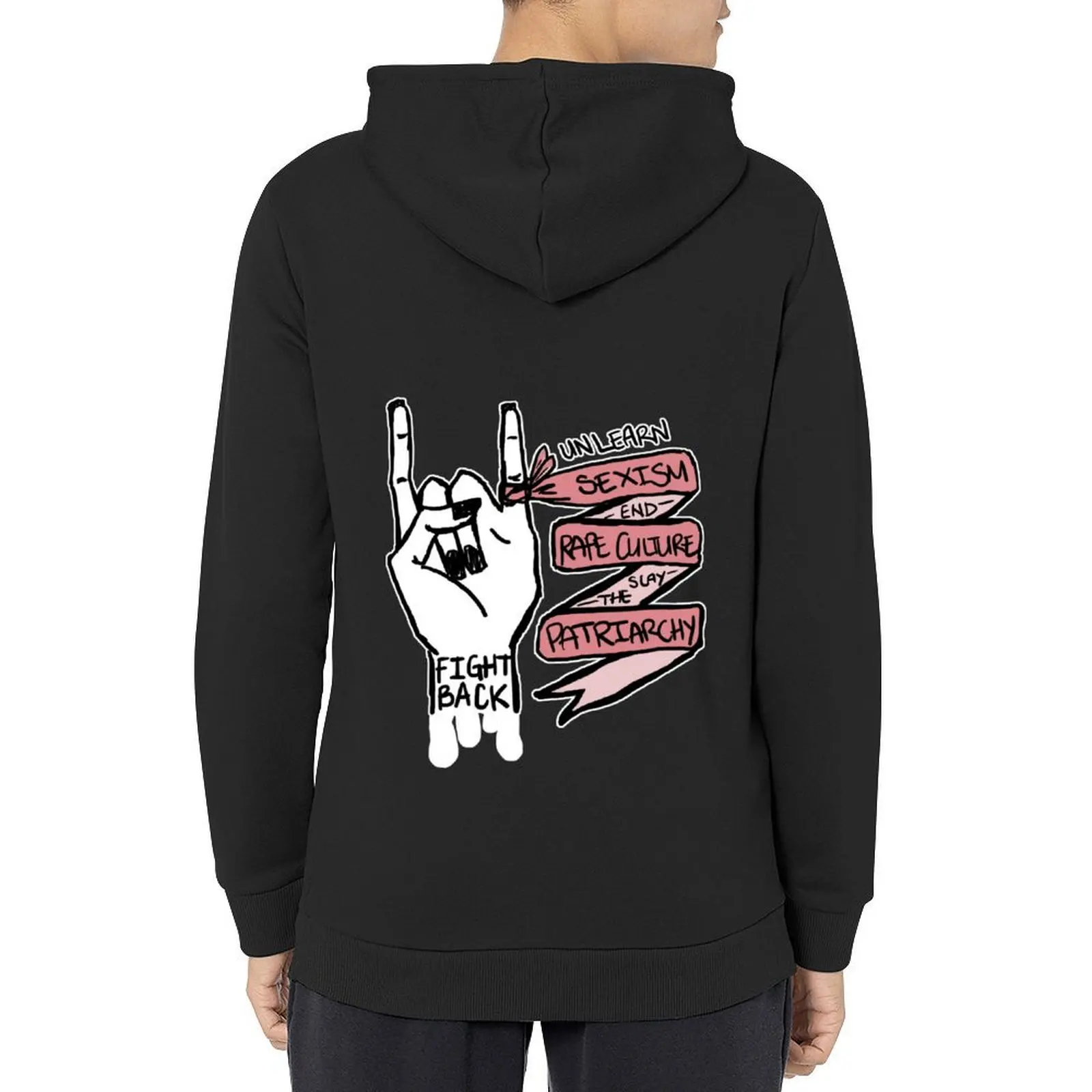 

Fight Back! Hoodie autumn clothes men's sweat-shirt men's clothing winter clothes tracksuit men