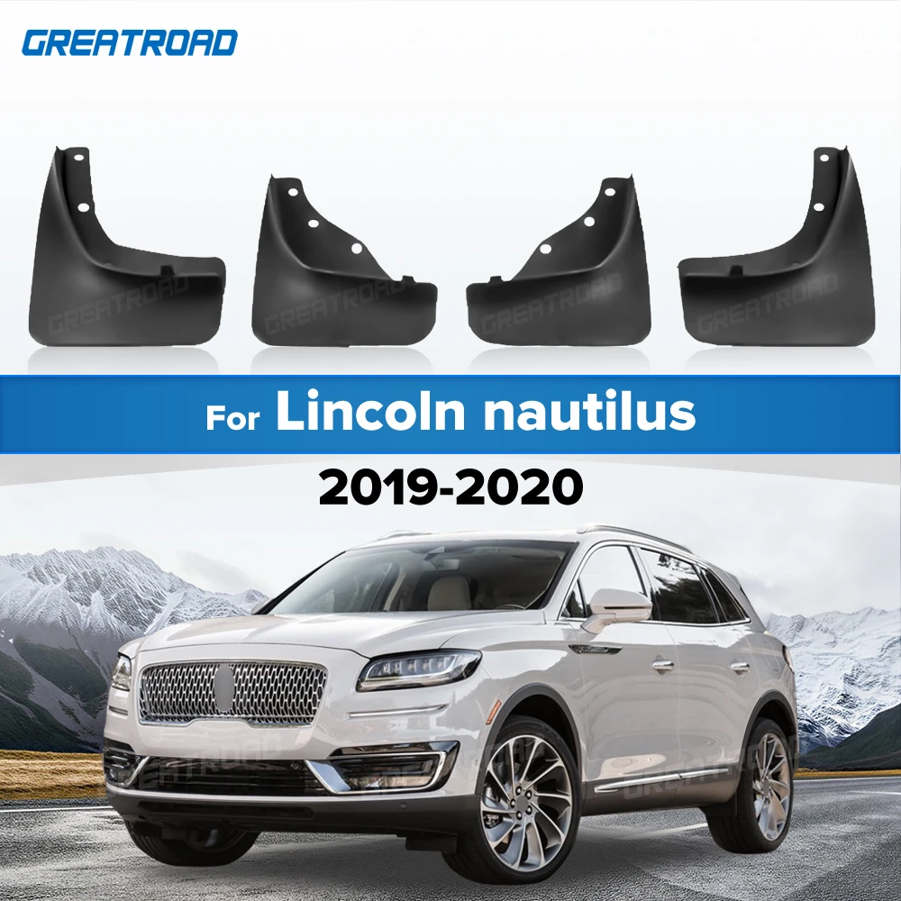 Fender For Lincoln nautilus 2019-2020 Mudflaps Splash Guards Mudguards Mud Flaps car Accessories