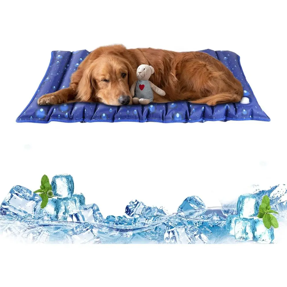 

Dog Cooling Mat, 35.4" x 18.9", Cooling Mat or Dogs and Cats, Suitable or All Types o Pets, Durable Cooler abric or Better Cool