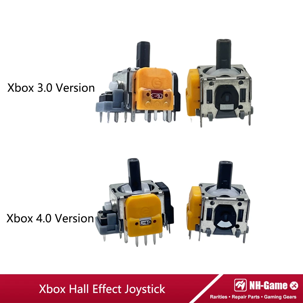 Joystick de efecto Hall para Xbox One, módulo de Sensor de palo analógico 3D de repuesto para PS4, controlador PS5, 20/30 Uds.