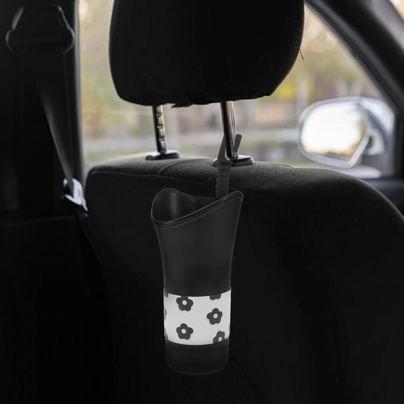 

Car Umbrella Holder Bucket Backseat Hanging Storage Cylinder Hook Type Space-Saving Organizer For Car Home Classroom Use