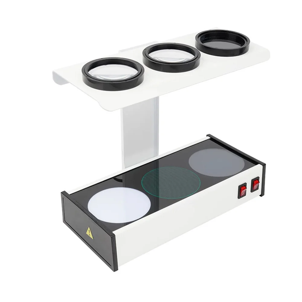 110V, 220V Multifunctional Lens Tester for Stress, Scratch and Progressive Multifocal Lens Inspection