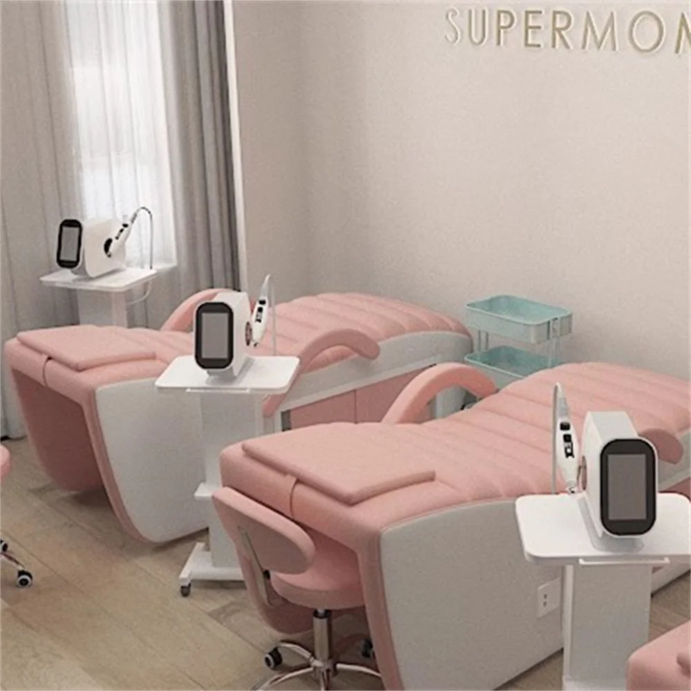 Beauty salon dedicated high-end eyelash care recliner facial therapy massage bed