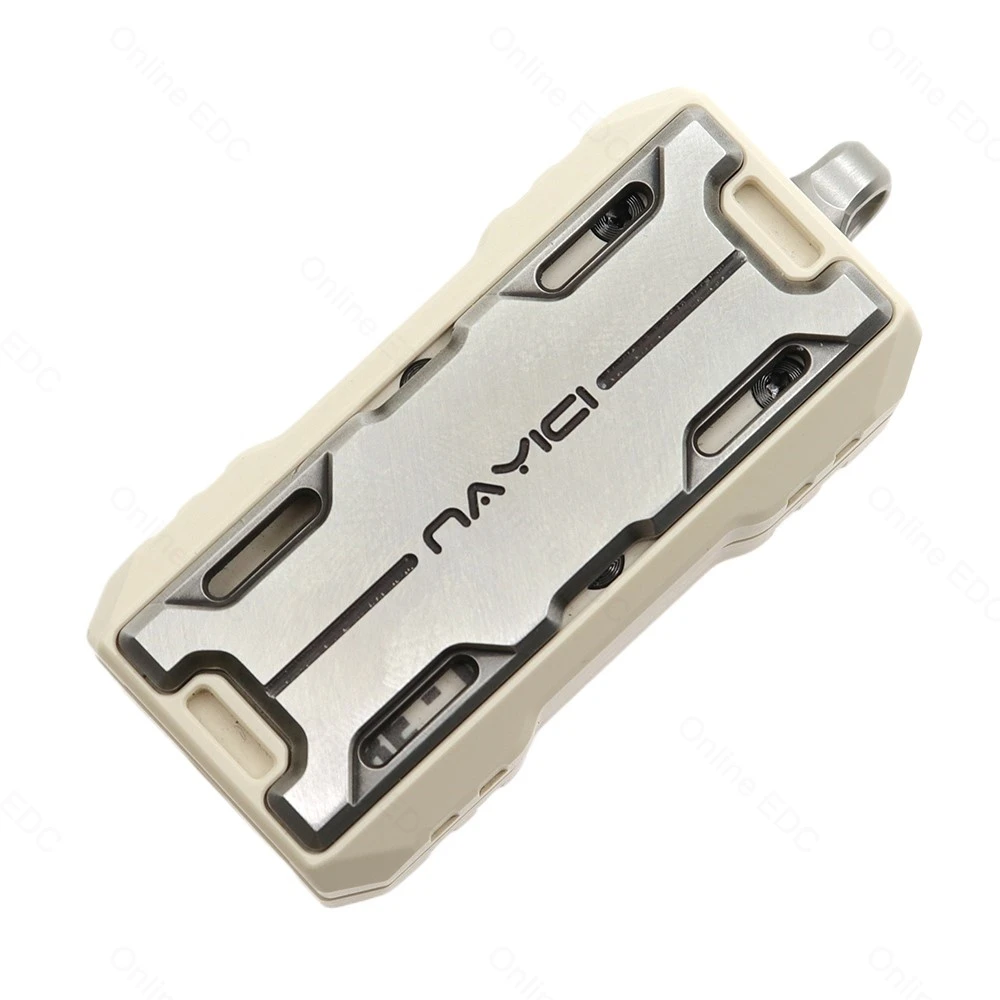 

Used EDC Toys MUYI PEEK Core Wave 03 Mechanical Magnetic 3-in-1 Composite Push Slider EDC Decompression Toy