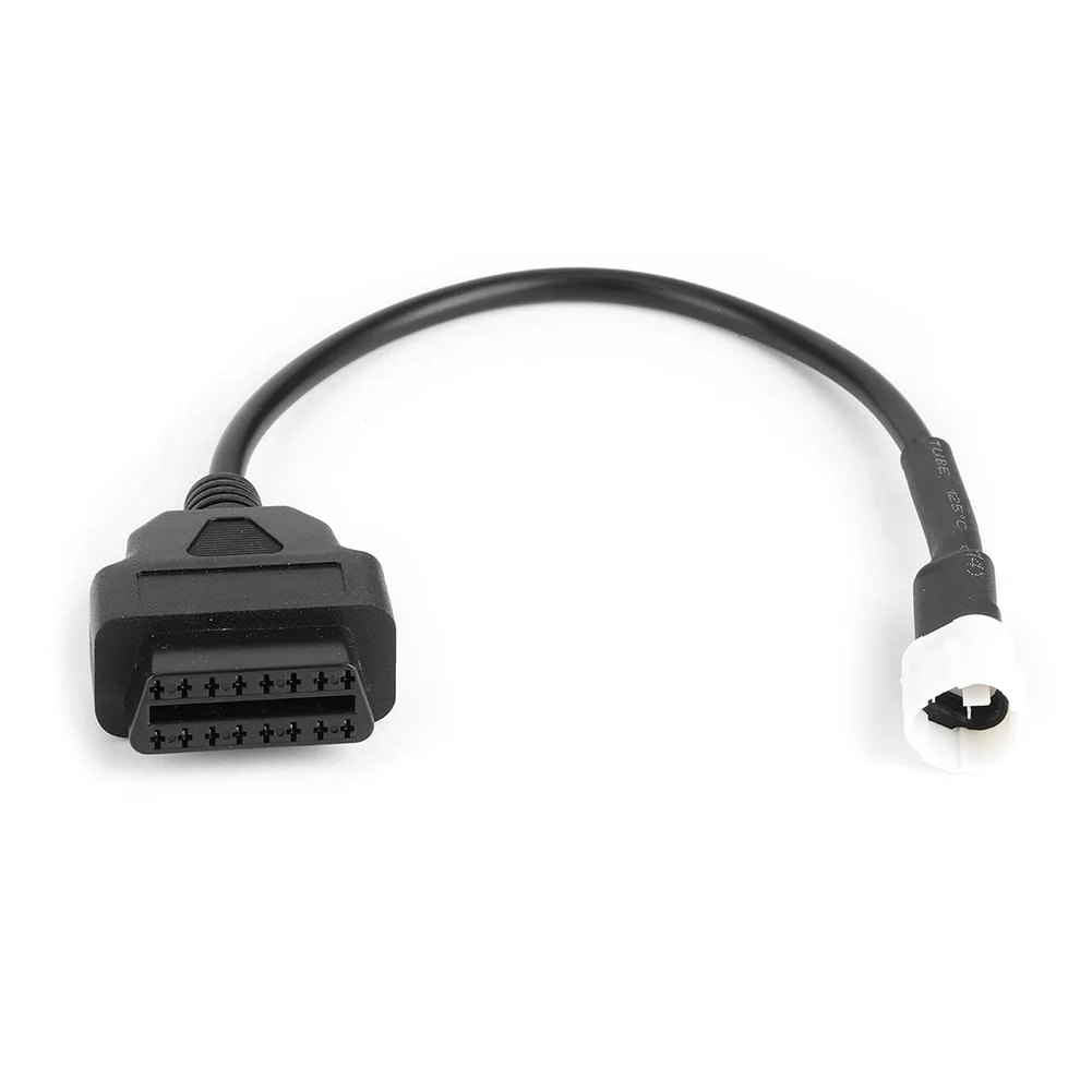 3 Pin to OBD2 Fault Code Scanner Motorcycle Diagnostic Cable Fit for Yamaha X MAX N MAX MT-125