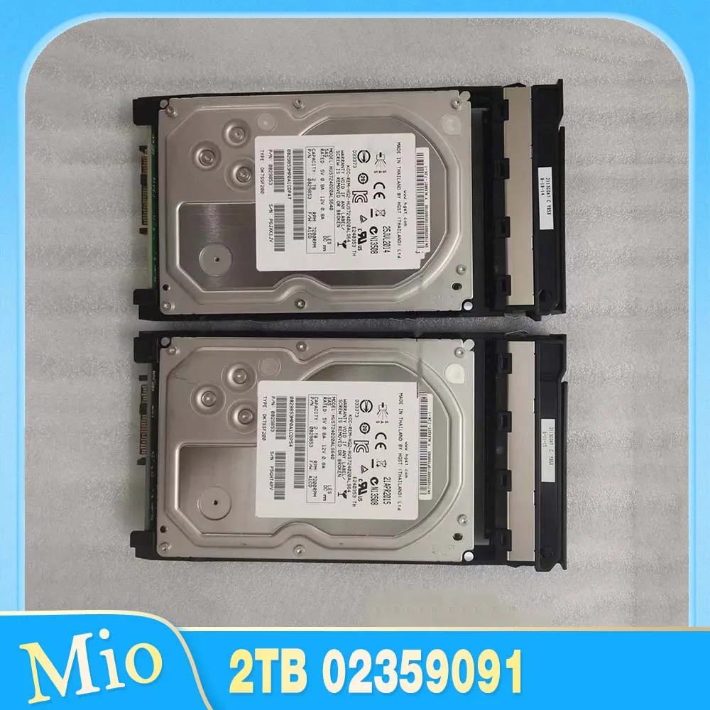 

1pcs 2TB For HUAWEI Hard Disk OceanStor S2200T S2600T S5500T SAS 02359091