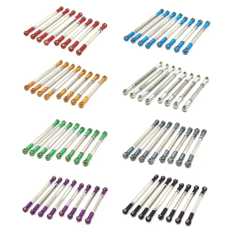 

MN 1/12 MN128 Metal Upgrade Adjustable Chassis Linkage For MN 1/12 MN128 RC Car Refit Parts Accessories