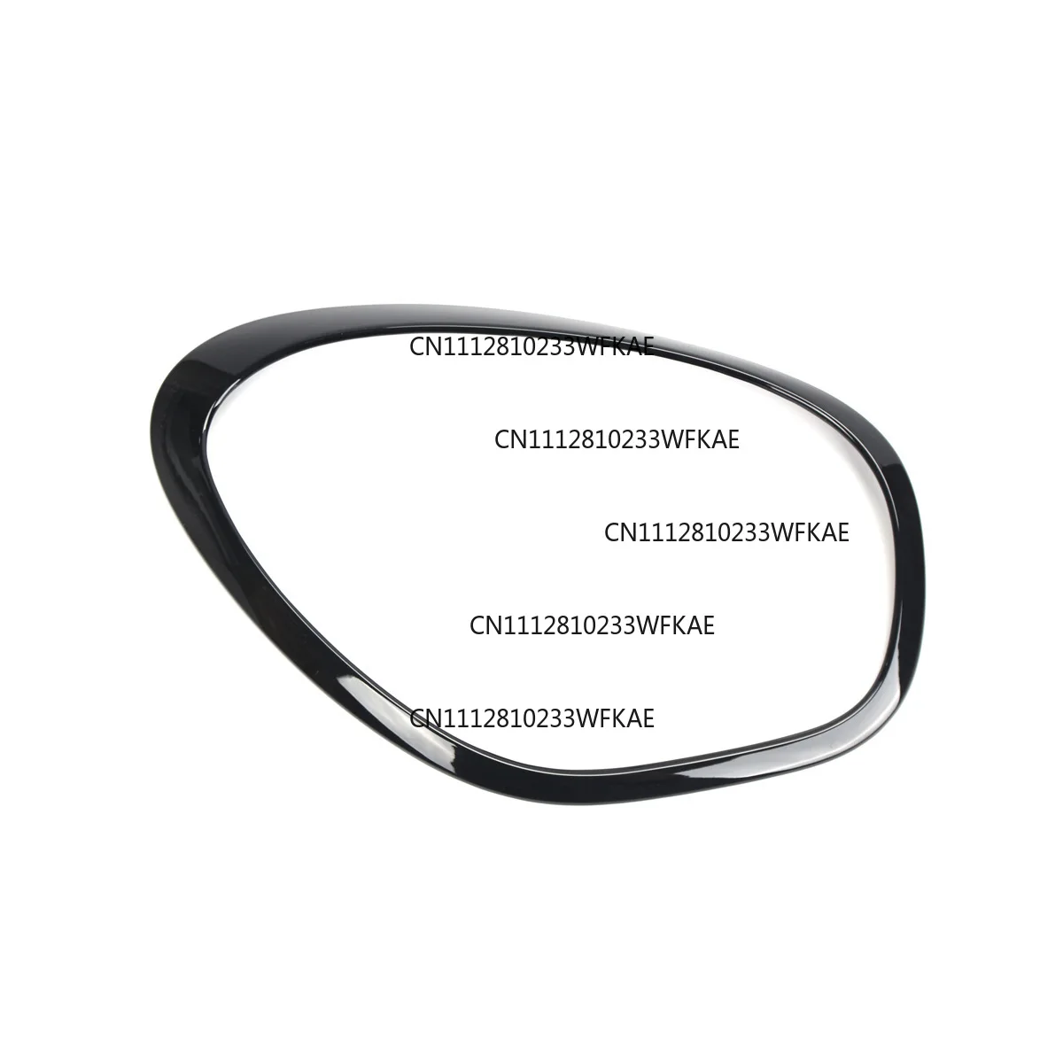 Suitable for BMW MINI Mini R60 headlight electroplating trim strip headlight light frame bright strip auto parts