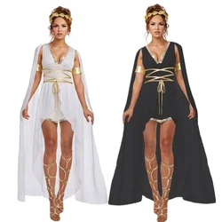 Adult Women Ancient Greek Roman Warrior Princess Costume Egyptian Cleopatra Costumes Halloween Cosplay Fancy Dress