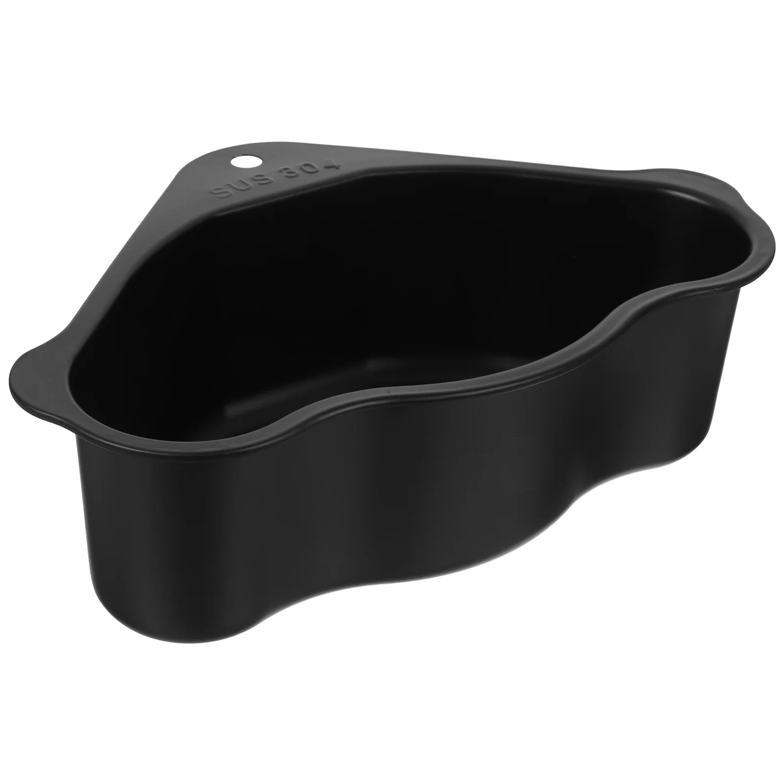 

Stainless Steel Drain Basket Triangle Shape Multi-Function Sink Strainer for Kitchen Storage Vegetable Washing Reusable Drying