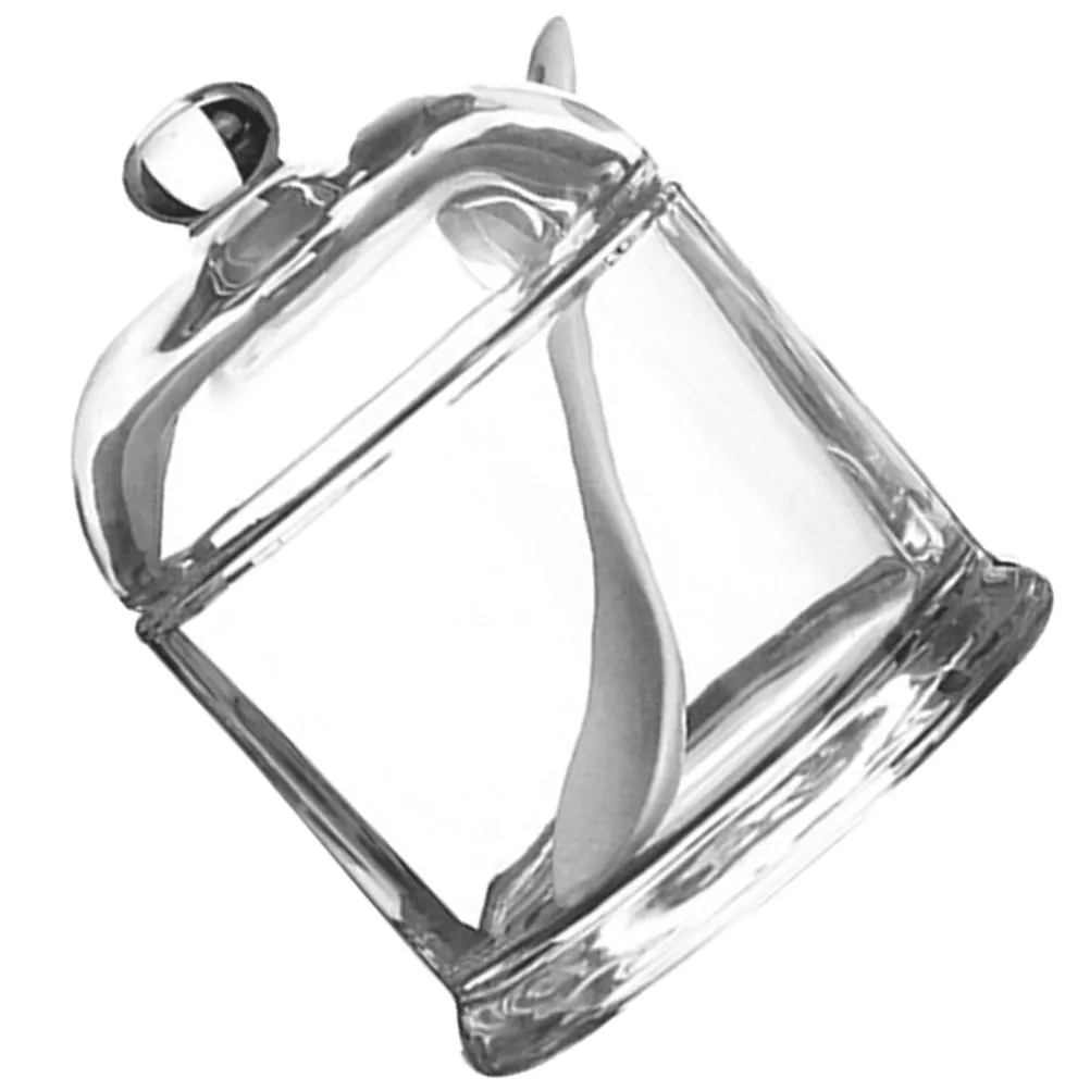 Frasco de Vidrio Transparente para Condimentos con Tapa Hermética para Almacenamiento de Especias en la Cocina, Sal, Pimienta, Azúcar, Harina, Aceite, Conservador de Frescura