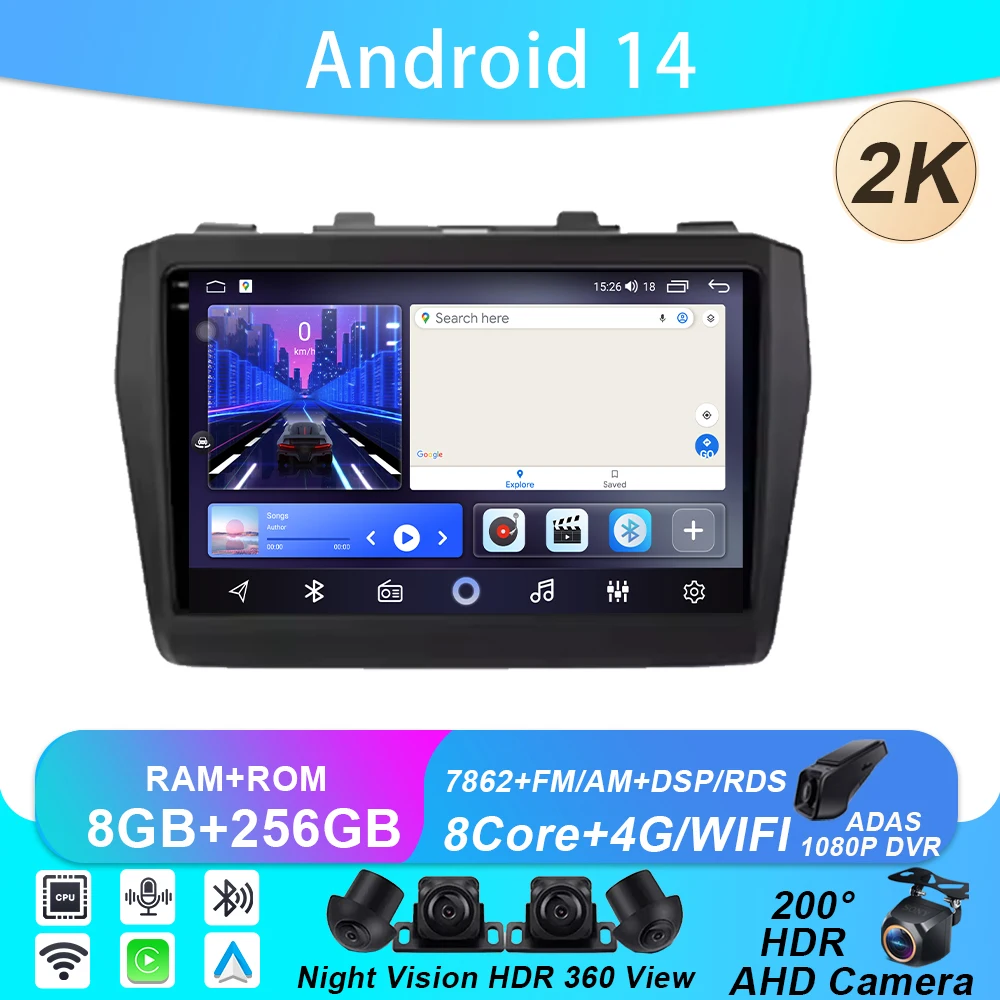 

Video WIFI For Suzuki Swift 2016 2017 2018 2019 2020 2021 Video Player Android Auto Car Radio GPS Navigation Carplay Multimedia