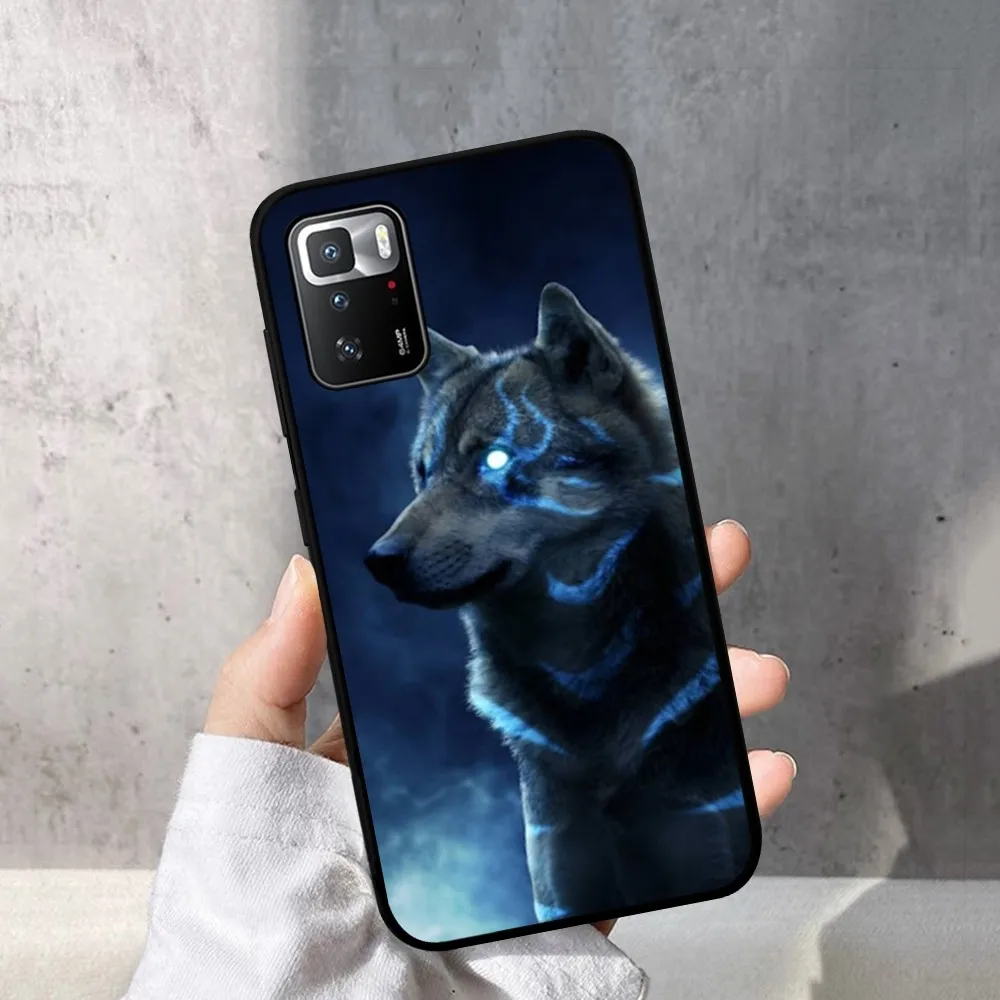 The Wolf Phone Case For Redmi Note 4 X 5 A 6 7 8 T 9 9S 10 11 11S 11Epro Poco M3 Pro