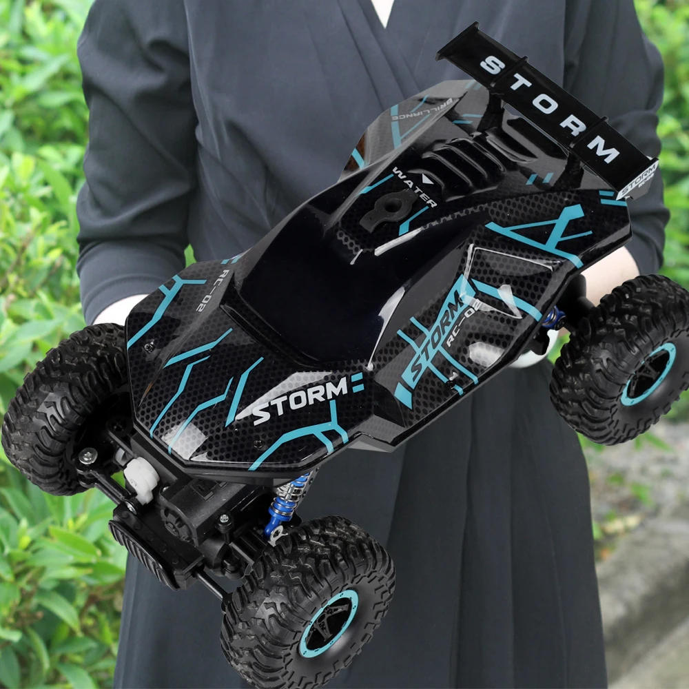 RC الانجراف سيارة 2.4G 4WD التحكم عن بعد تسلق مركبة السيارات في الهواء الطلق لعب مع أضواء LED الكهربائية RC سيارة لعبة للأطفال هدية