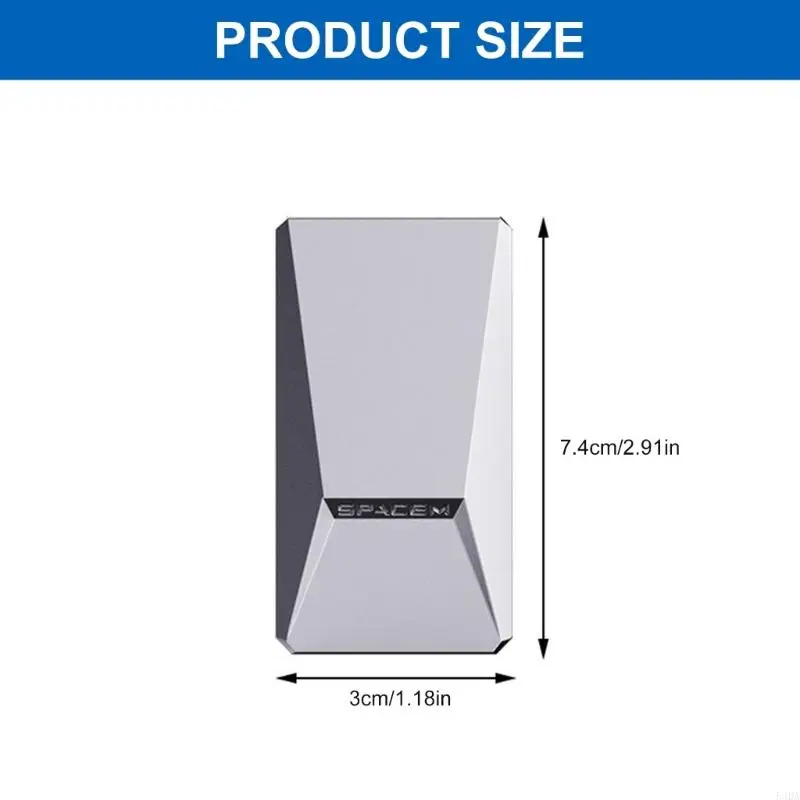 54DA magnetische push spinner metaal gloeiende stress relief vinger spinner speelgoed voor concentratie hand ontspannen spinner