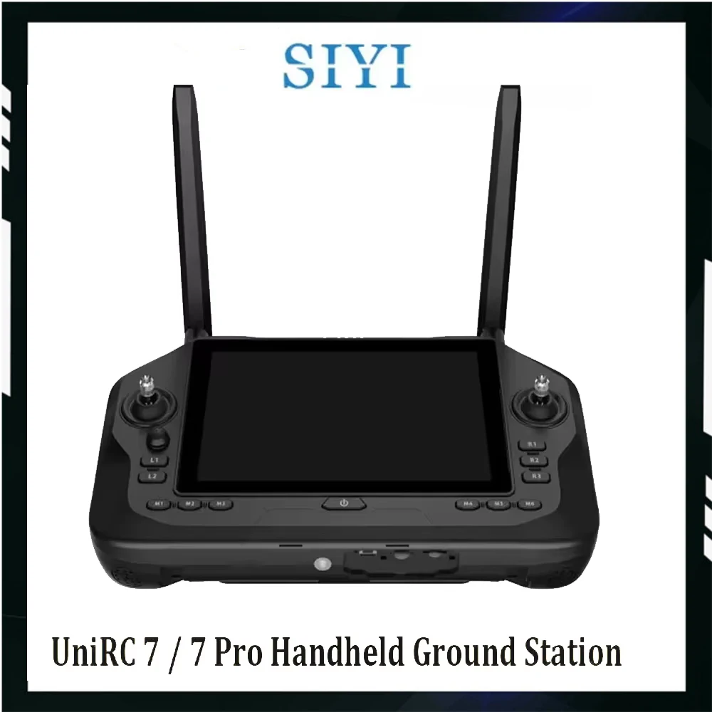 SIYI UniRC 7/7 Pro Dual Frequency Handheld Ground Station 7Inch 1080P 40KM Range Smart Controller for UAV UGV USV Robotics