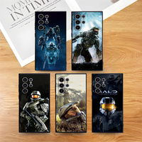 Cool H_Halos UNSC Phone Case For Samsung Galaxy S25 S24 S22 S23 Ultra S21 S20 Plus 5G Frosted Non-Slip Full Cover