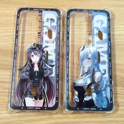 For Nubia Red Magic 7 Phone Case For Red Magic 9 Pro Plus Pro+ 8 7S Transparent All-inclusive TPU Four-corner Anti-fall Shell