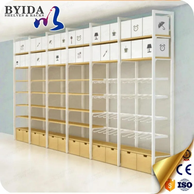 custom.Miniso Boutique Shop Wall Shelves
