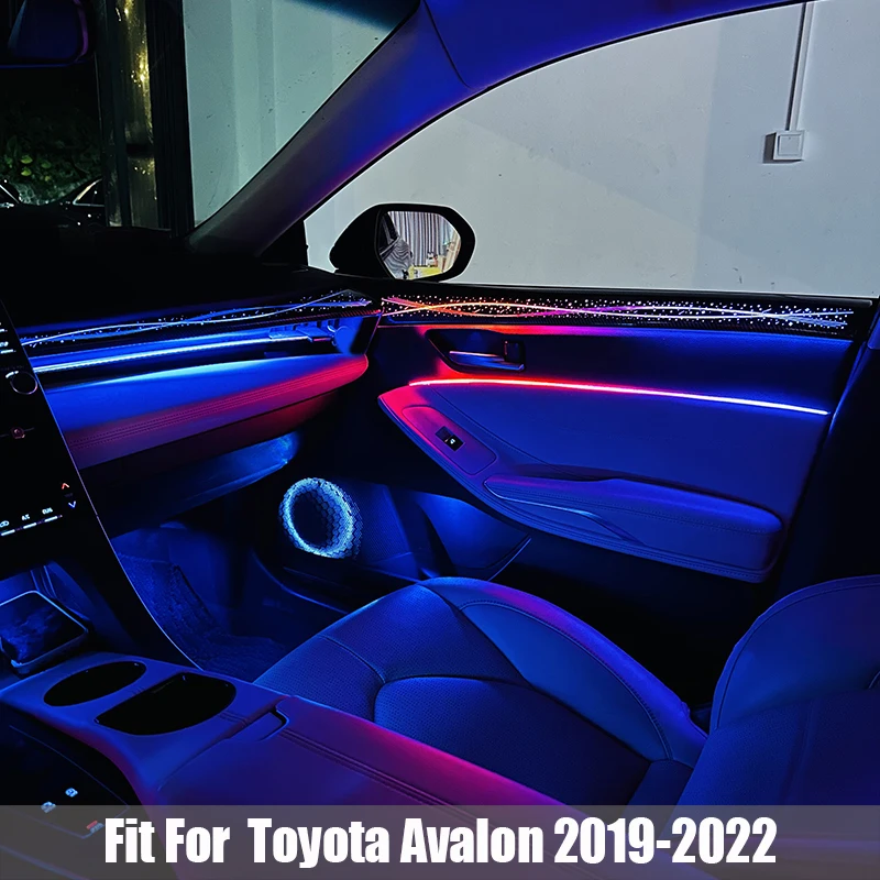 

Original Factory 1:1 Mold with Starry Sky Ribbon Style Active Illusion 27 Light Atmosphere Lamp Fit for Toyota Avalon 2019-2022