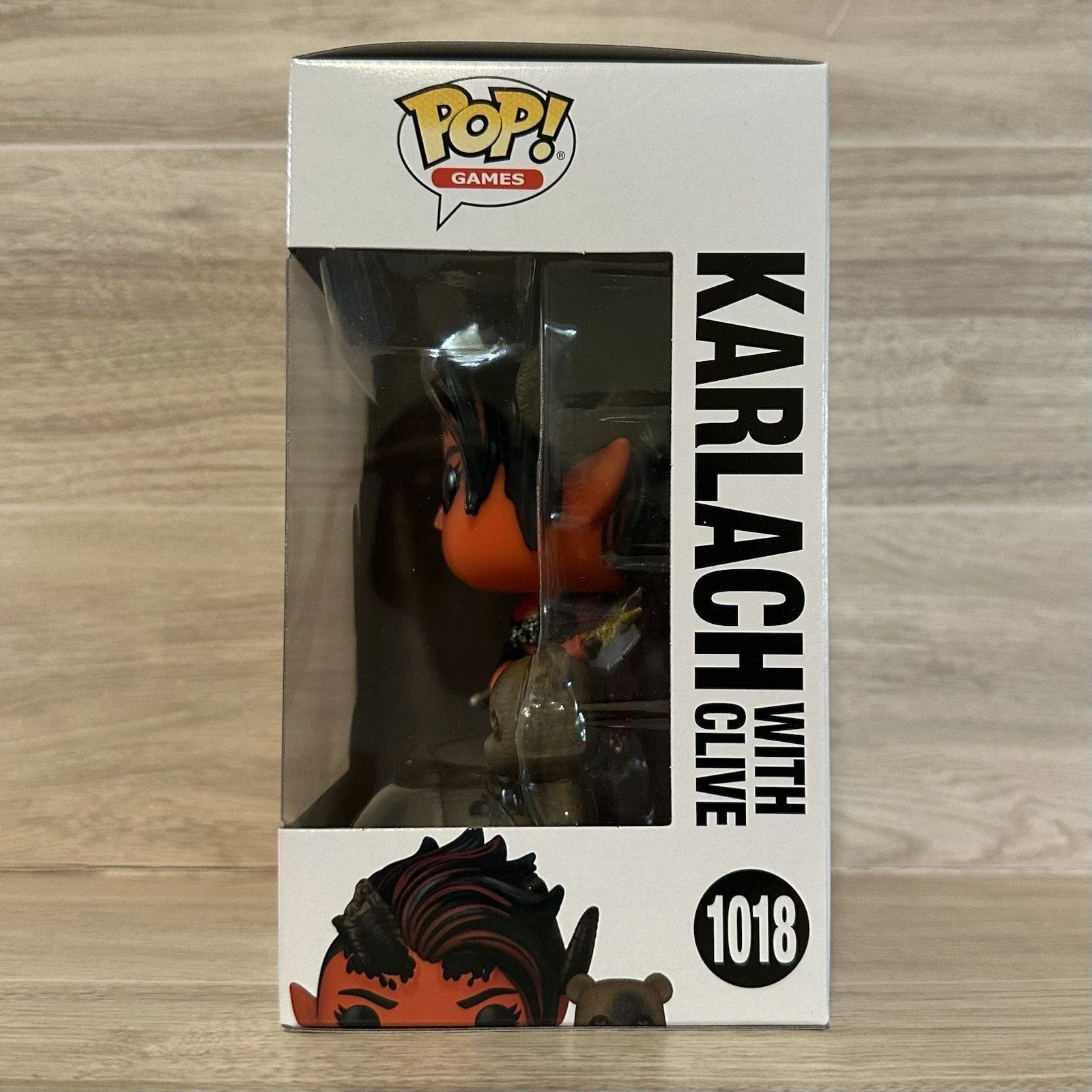 Gioco Baldur's Gate3 Figura Karlach con figure d'azione Clive # 1018 Funko Pop Figurine da collezione in edizione limitata modello giocattolo regalo