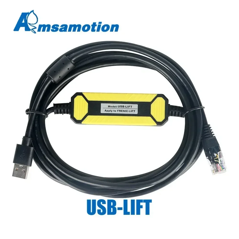 Amsamotion USB-LIFT Apply to Fuji FRENIC-LIFT Series Inverter Download Cable USB Port Debugging Programming