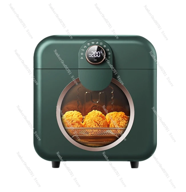 Air fryer household new electric fryer large capacity light machine light wave visual oven all-in-one machine